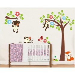 Monkey Wall Stickers